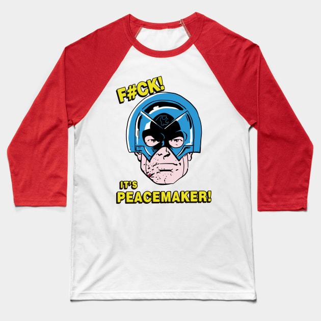 f#ck is Pacemaker Baseball T-Shirt by RetroFreak